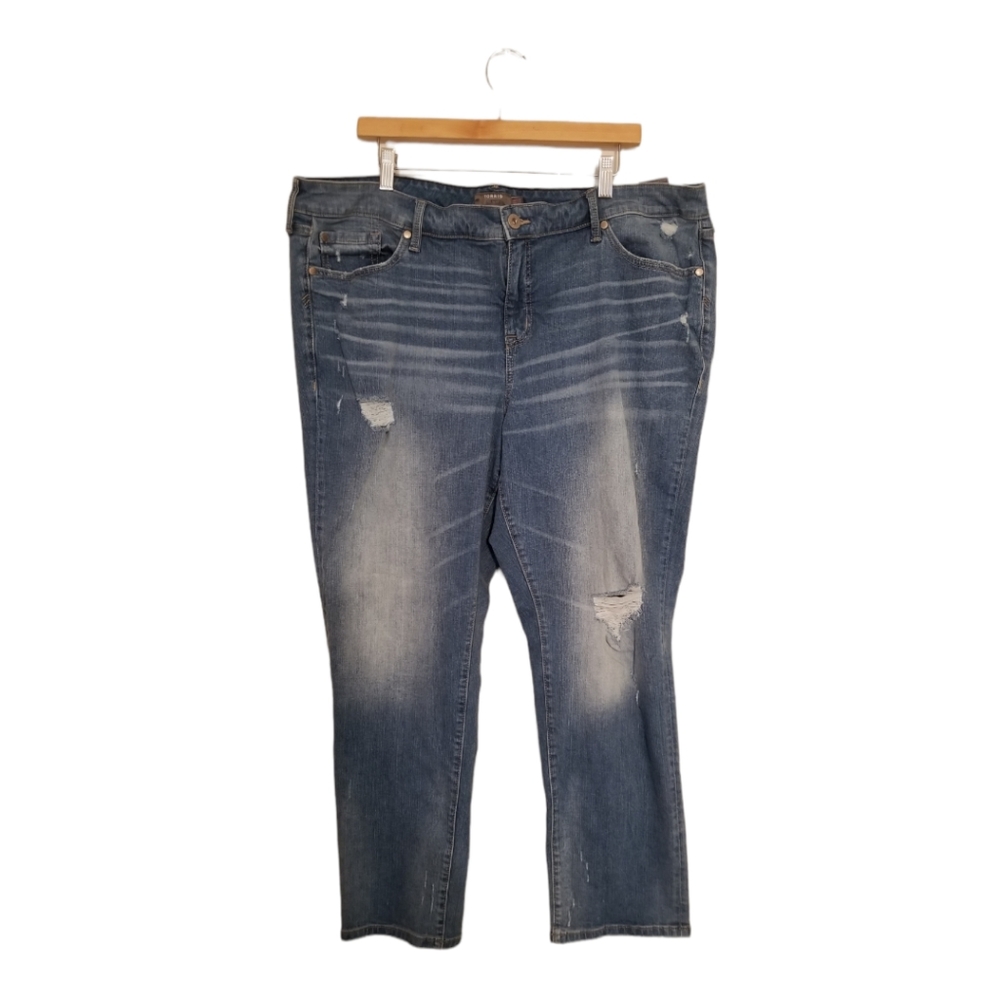 Boyfriend Straight Jean - Vintage Stretch Medium Wash Torrid 22R